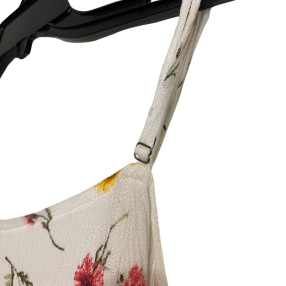 2 for $20 Forever 21 Floral Tie Wrap Mini Dress Feminine Summer Spring Small - Picture 13 of 16